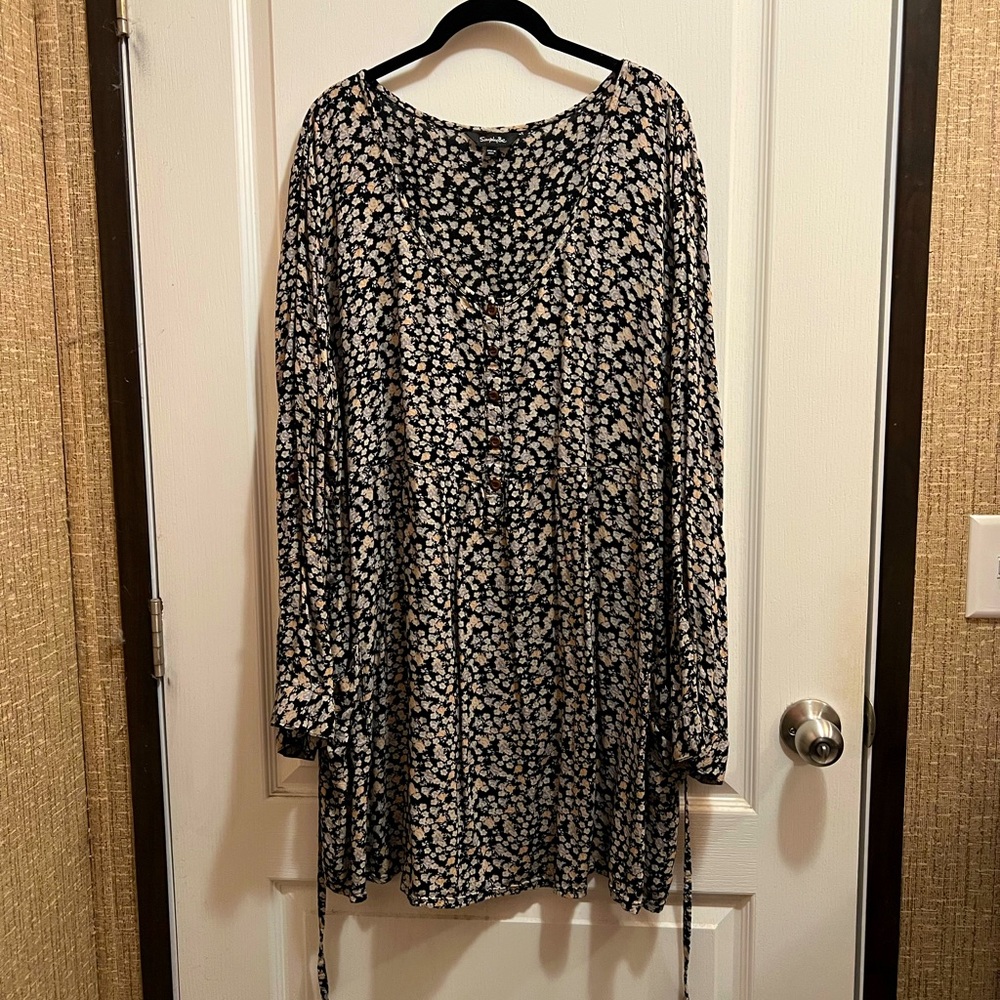 SimplyBe Floral Tunic Size 24